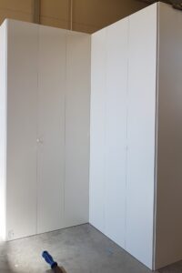 armadio angolare su misura