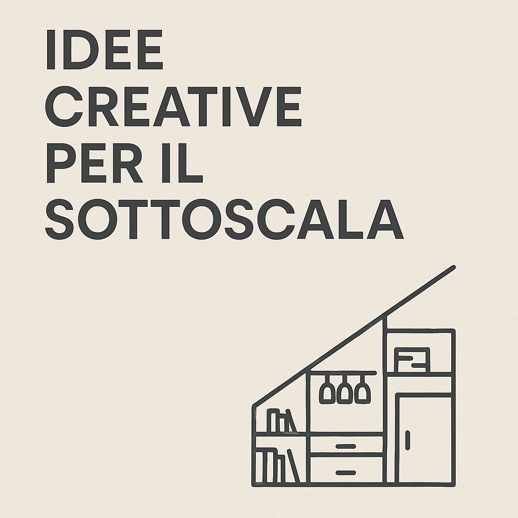 Sottoscala Mobile: Funzionalità, Stile e Progetti su Misura 2 Idee creative per il sottoscala