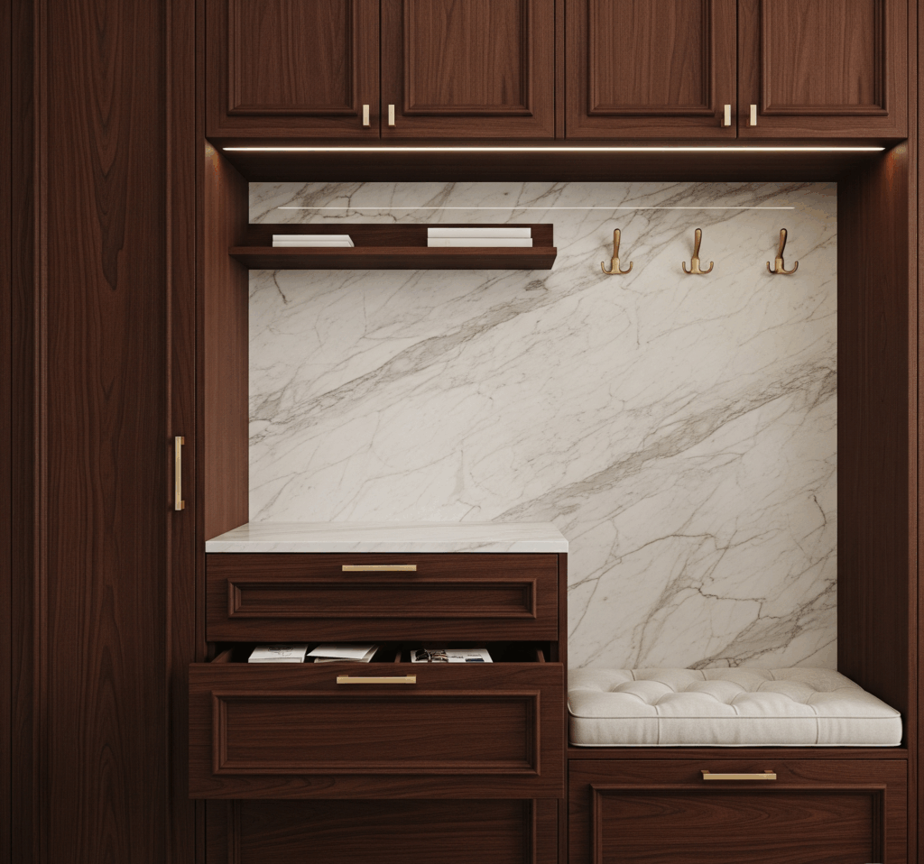 Mobile Ingresso Design Su Misura: Eleganza e Comfort a Casa