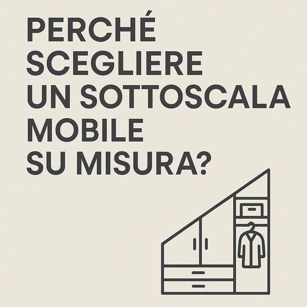 Sottoscala Mobile: Funzionalità, Stile e Progetti su Misura 1 Perche scegliere un sottoscala mobile su misura