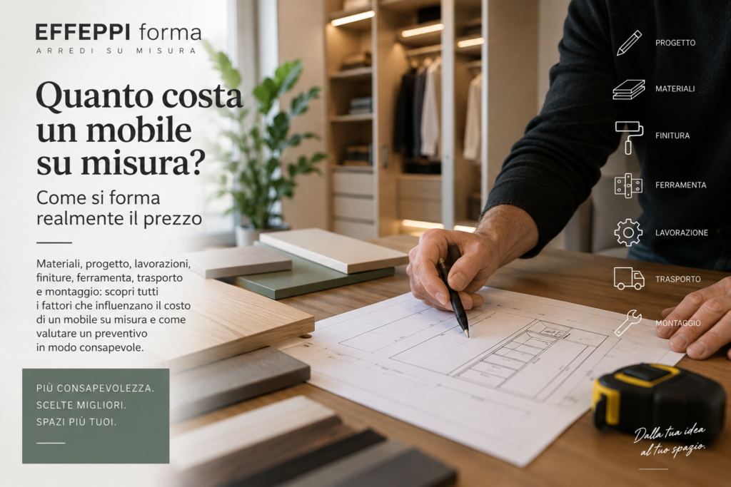 Quanto costa un mobile su misura